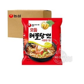 농심 모듬해물탕면 125g 40개입 [박스]