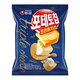 농심 포테토칩 트리플치즈 50gx8개(반박스)+사은품