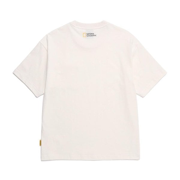 [부산점] N252UTS050 012  내셔널지오그래픽 16수 면 세미오버핏 반팔 티셔츠
