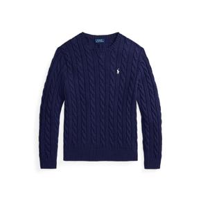 남성 케이블 니트 코튼 스웨터(MNPOSWE16822656400)