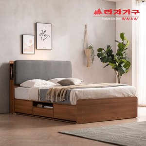 라자가구 더잠 그리다LED 침대세트 900S(Basic 매트리스)