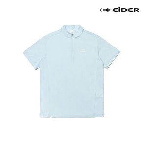 남성 ICE (아이스 조직) α 반팔짚업 티셔츠 DMM24207-IC