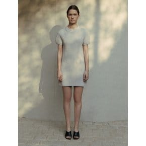 COTTON MINI KNIT DRESS