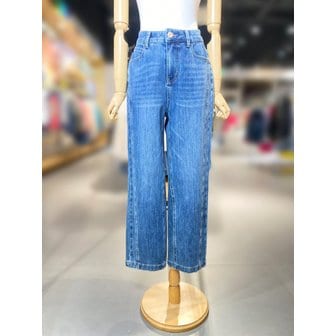 베네통 [여주점] 사선 스티치 데님 배기 팬츠 (BADP60531)