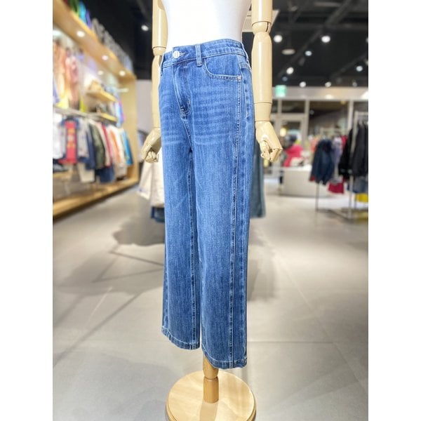 [여주점] 사선 스티치 데님 배기 팬츠 (BADP60531)