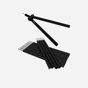 [디오디 공식] 포크 어태치먼트 폴 세트(BLACK)