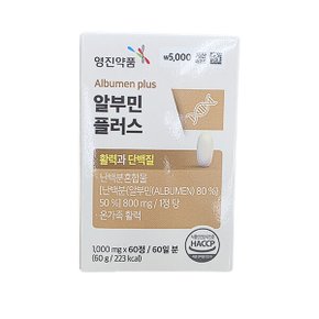 알부민 플러스 60정