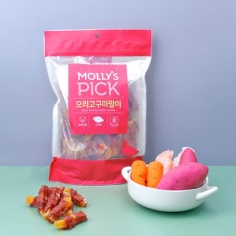 MOLLY'S 몰리스픽 오리고구마말이 1kg