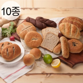 천연발효종 통밀빵 아르토스 10종 골라담기 / 주문후제빵 비건 통곡물 저당