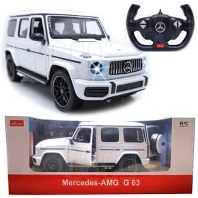 아트박스/라스타알씨카 1:14 라스타 RC카 벤츠 AMG G63 화이트 라이트