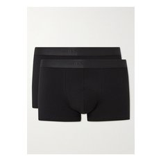 Two-Pack Stretch-Cotton Boxer Briefs 블랙 1647597304971556