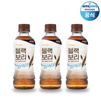  (G) 하이트진로 블랙보리 라이트 보리차 340ml x 20개