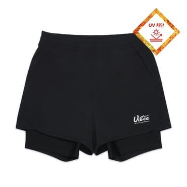내셔널지오그래픽키즈 K252GWL430 여아 3부 레이어드 보드숏 CARBONBLACK