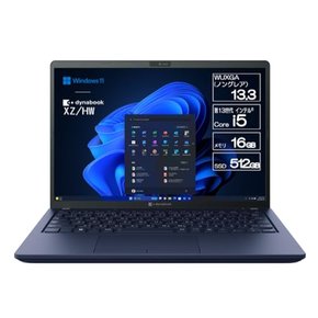 dynabook XZHW (Windows 11 ProOffice Core W6XZHW5RAL 웹 모델 없음13.3형13세대 i5SSD다크