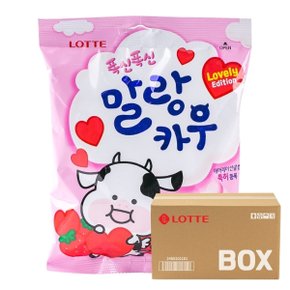 롯데 말랑카우 딸기 158g 8입