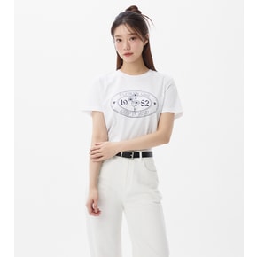 크롭1도 레터링 티셔츠 (PR2CH362)