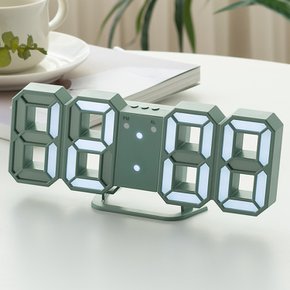 블링 인테리어 LED 탁상 벽시계 22.5cm