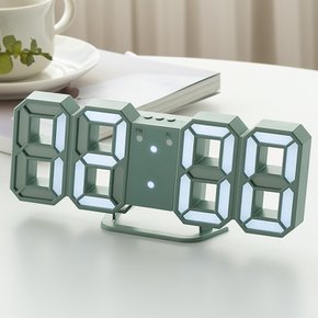 블링 인테리어 LED 탁상 벽시계 22.5cm