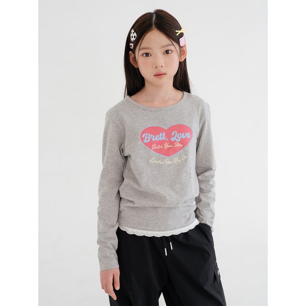 러플 레이스 롱슬리브