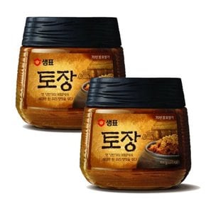 샘표 된장 토장 900g 2개