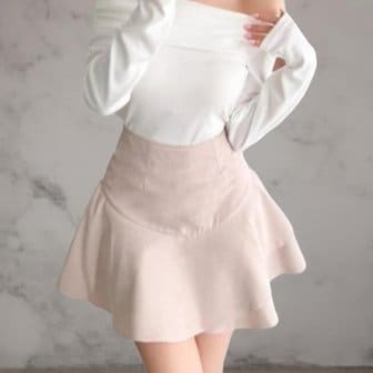 신세계라이브쇼핑 [옷자락] 여성 사랑스러운 A라인 바지형 플레어 미니 스커트