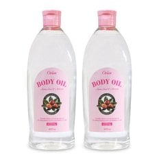 바디오일 600ml x 2개 대용량 베이비 경락 피부 안마 마사지 오일