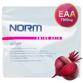 NORM EAA 7500mg BCAA 4000mg 놈 슈퍼 푸드 배합 15회분 프로페셔널 사양 인공 감미료 미사용