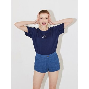 엔오티 NOT4 T SHIRT [NAVY]