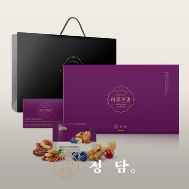 [SSG정담x하루견과][견과류선물세트]NEW하루견과 프리미엄베리스 선물세트 60입