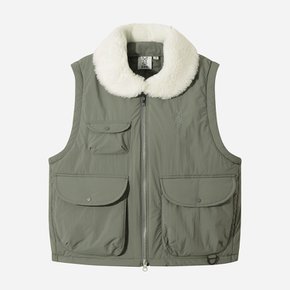 [디오디 공식]여성) 에어로겔 패딩 베스트(L.CHARCOAL GREY)