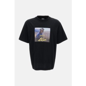 [해외배송] 26 S/S 바버 숏-슬리브 티셔츠 WITH A 프린트 MTS1584BK11 B0031974546
