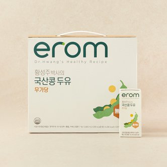 이롬 황성주 국산콩 무가당두유 190ml*20