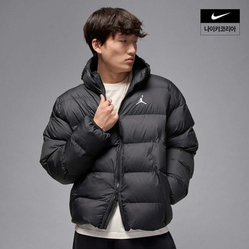 나이키 [나이키코리아공식]남성 조던 브루클린 써마 핏 패딩 재킷 HV0532-010