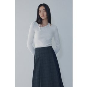 [VOV] 보브 컷아웃 디테일  립 티셔츠(7156340006)