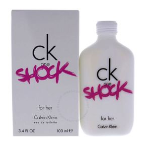 CK 캘빈클라인 CK 원 쇼크 / EDT 스프레이 향수 3.4 oz 여성 5001257