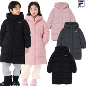 ●24FW 휠라키즈 에센셜 롱다운 3컬러 (FK2DJG4102X)