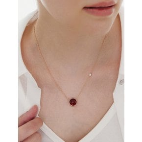 [Premium Plating] 페니센스 AB(P) 구뜨 목걸이 자마노 HL1N67115PB450
