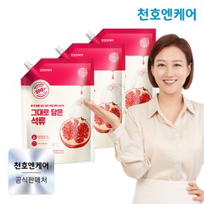 NFC 착즙 원액 그대로 담은 석류 1kg 3팩/석류즙