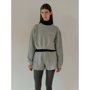 Cotton Crop Sweatshirt_GRAY