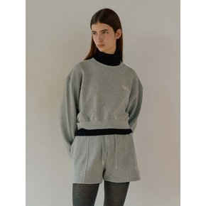 Cotton Crop Sweatshirt_GRAY