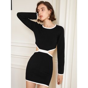 YY X-line piping dress