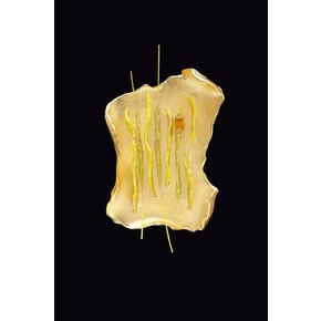 Rhizome Objet Brooch - Yellow