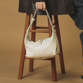 3way belted mini hobo bag _ Cream