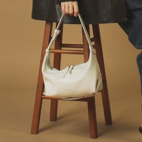 3way belted mini hobo bag _ Cream