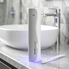 그레이스 UV-C 무선 휴대용 칫솔살균기 UTC-28G 라이트그레이