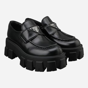 [시흥점] [프라다]6S 1D649M B4L F0002 여성 브러시드 가죽 모놀리스 로퍼 블랙