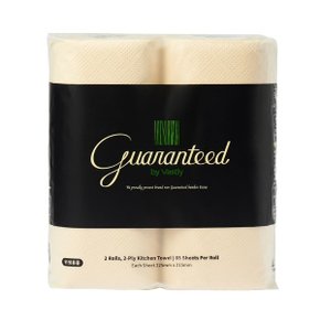 게런티드 by 바스틀리 2겹 키친타월 85매 x2롤 x6세트 / 주방 대용량 청소 Guaranteed 키친타올