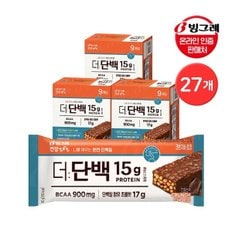 더단백 프로틴바 27개입 크런치바 초코