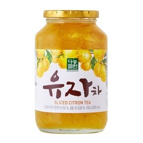 유자차 1kg 액상차/유자청/국산차/마시는차/맛있는/휴게실/탕비실/사무실/음료/과일차/유자드레싱