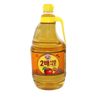 오뚜기 2배 사과식초 1.8L 6개 1박스